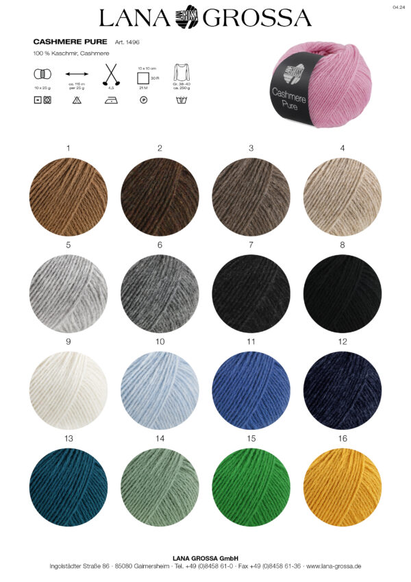 Lana Grossa CASHMERE PURE