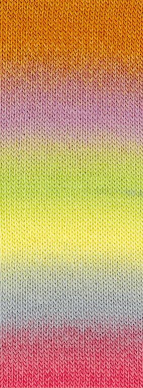 8006 Apricot/Altrosa/Limette/Zitrusgelb/Graulila/Himbeer