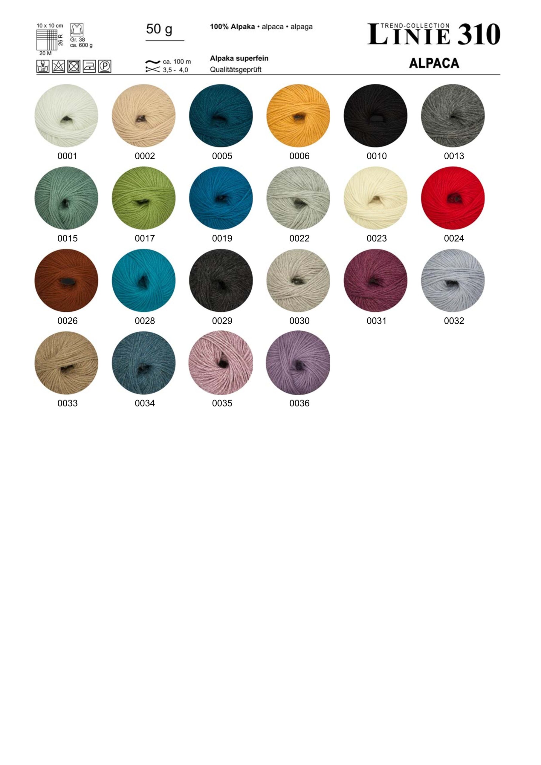 ONline-Klaus-Koch GmbH LINIE 310 ALPACA