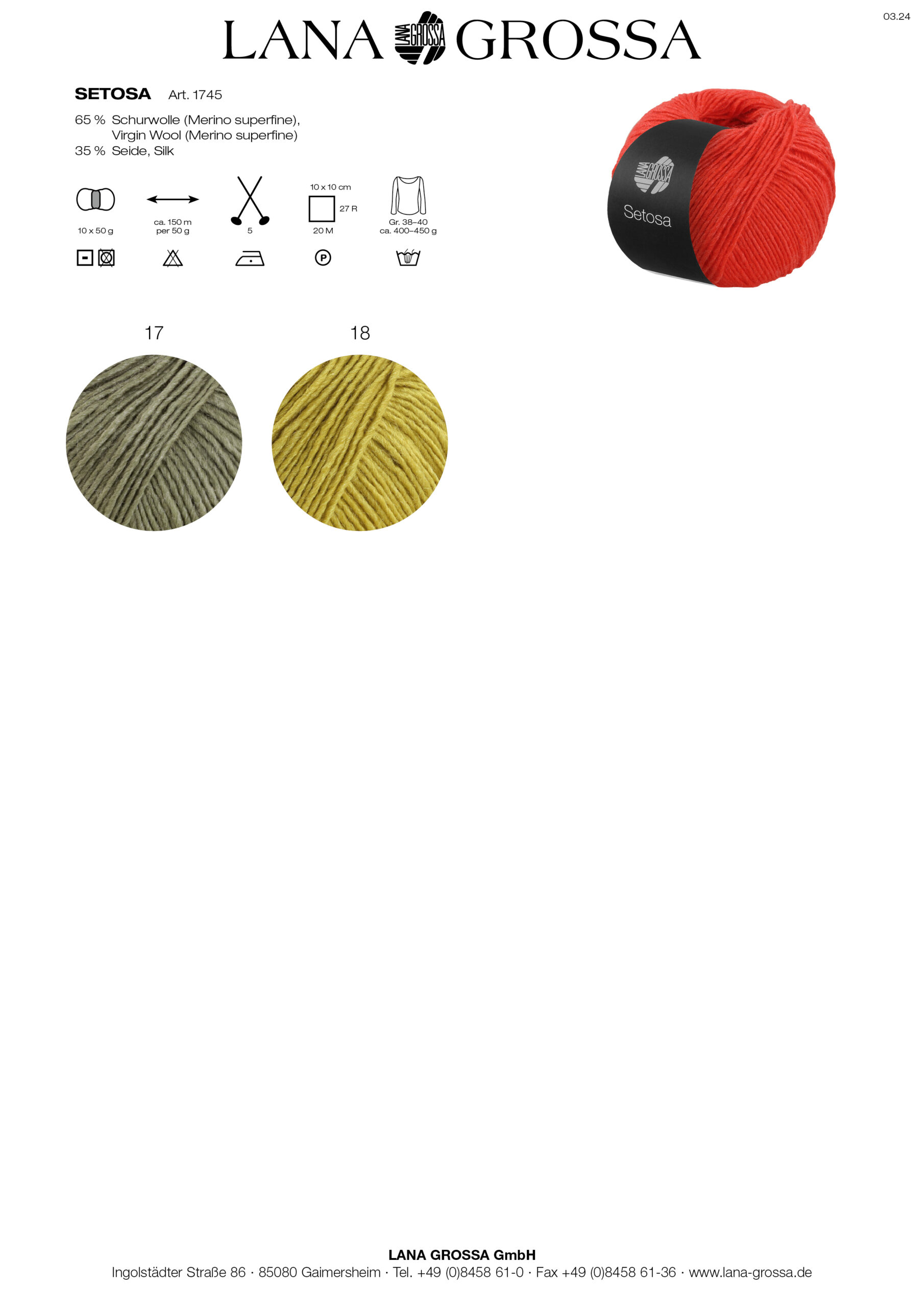 Lana Grossa SETOSA
