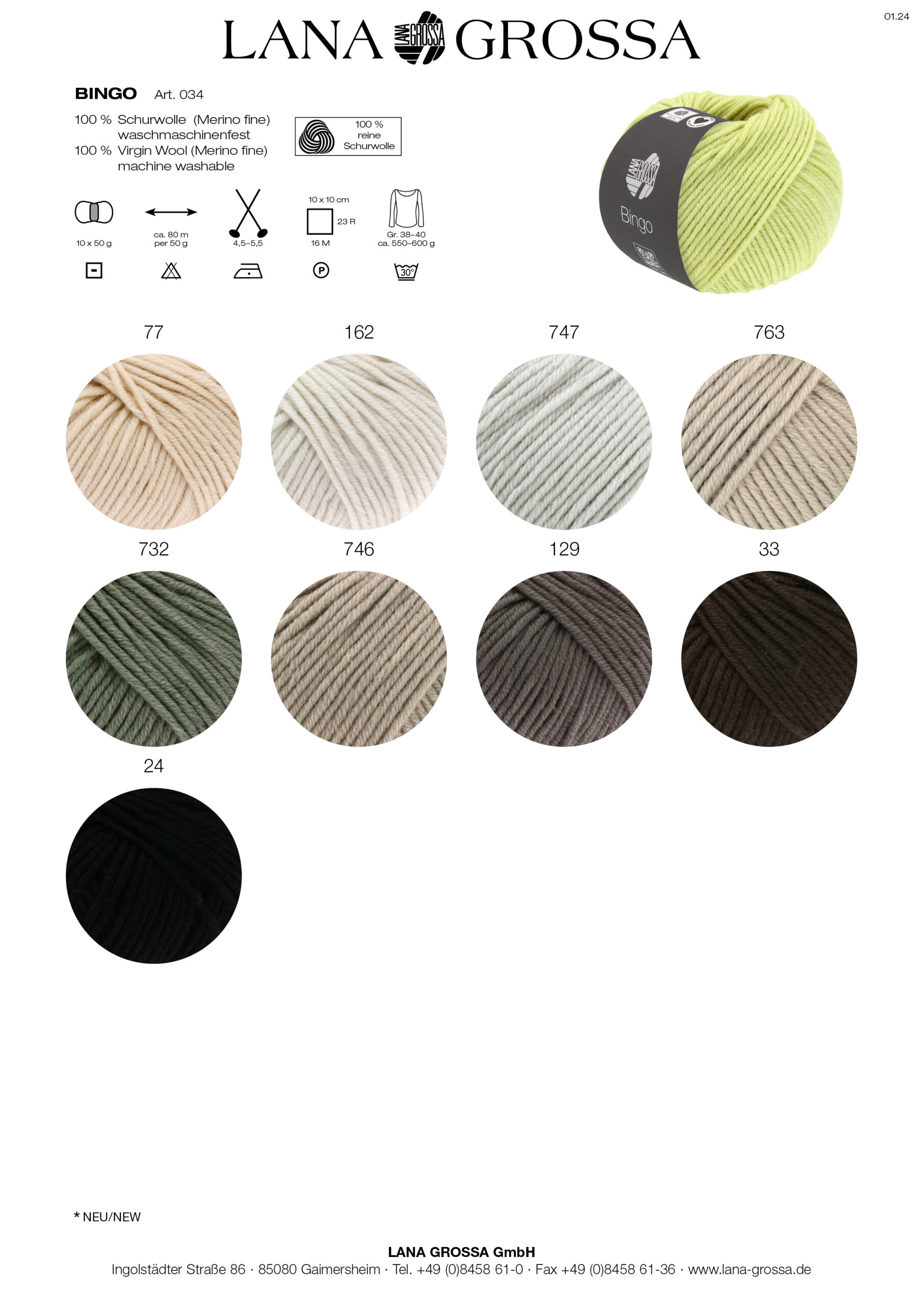 Lana Grossa BINGO