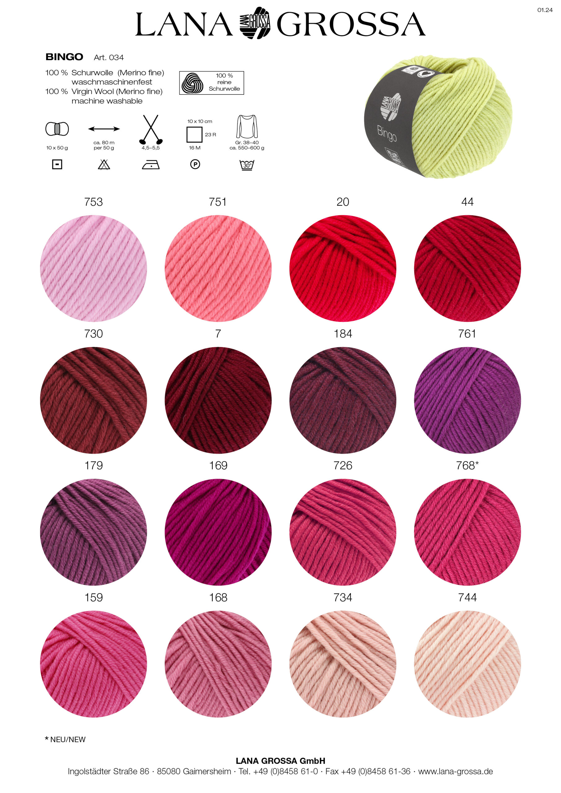 Lana Grossa BINGO