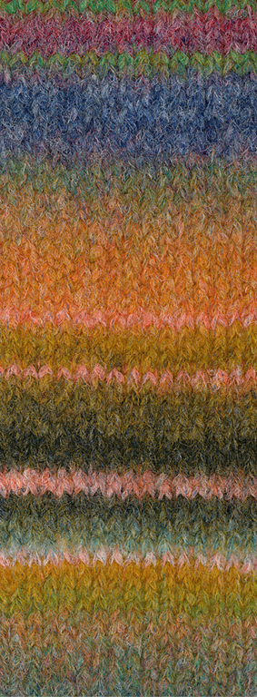 105 Graugrün/Rotviolett/Dunkeljeans/Gelborange/Geranienrosa/Oliv/Moosgrün