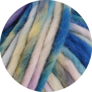 21 Rohweiß/Creme/Hell-/Tinten-/Rauchblau/Graugrün/ Fliederlila