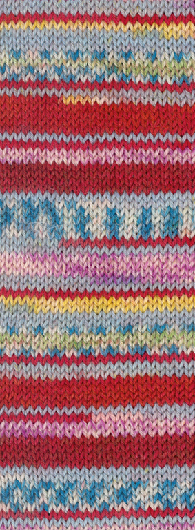 9692 Rot/Hell-/Türkisblau/Weiß/Hellgrün/Gelb/ Fuchsia/Rosa