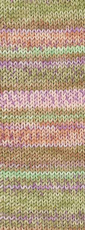 939 Helloliv/Khaki/Braunbeige/Flieder/Tonrot/Weißgrün Meliert