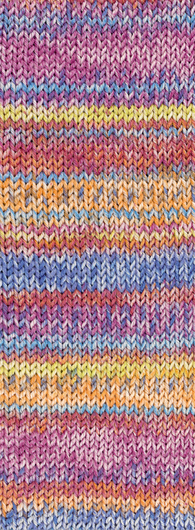 942 Blaulila/Orange/Terrakotta/Fuchsia/Rosa/Hellgrau/ Zitrusgelb Meliert