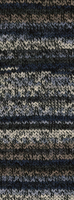 9642 Hell-/Nachtblau/Schwarz/Weiß/Graubraun